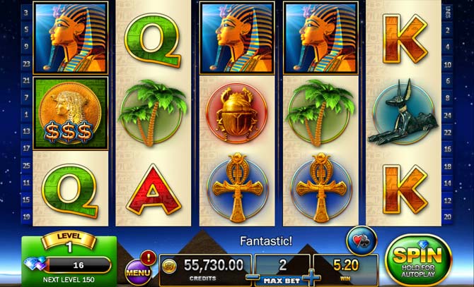 Pharaoh's Way Slots Gameplay